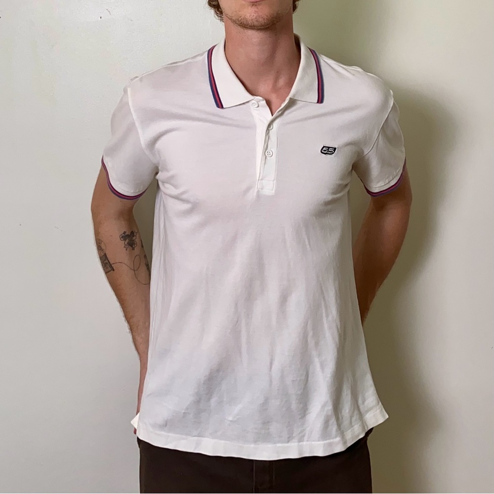 Diesel Vintage White Polo